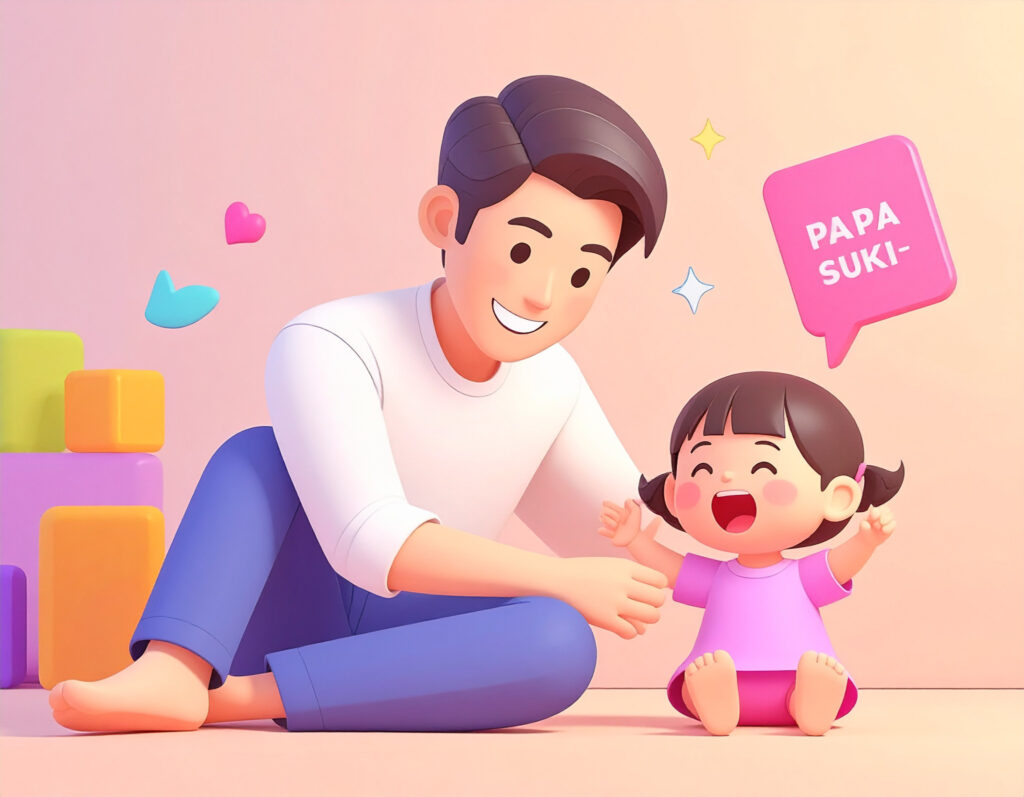 パパと娘の幸せな時間